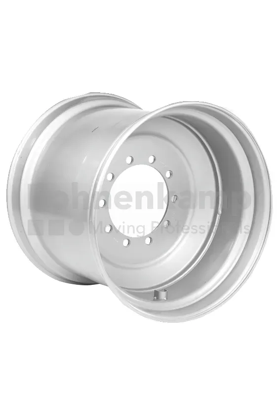Fælg 16.00x22.5 H2 10/281/335 ET0 Sølv Ø27